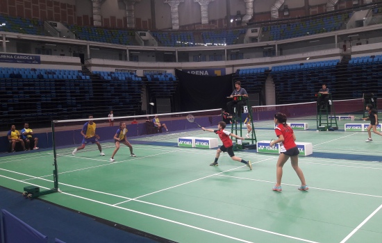 disputas, equipes, alunos, tanto, competio, individuais, escola, Badminton, integraram, seleo, Jnior, brasileira, projeto, seguida, inicio, Campeonato, Sul-Americano, dezembro