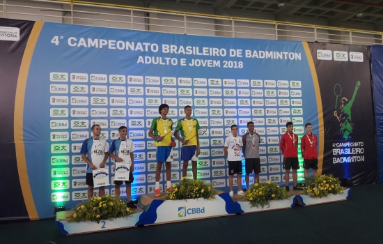 atletas, ltima, Badminton, evento, participao, cantos, vrios, envolveu, Brasil, Realizado, Vitria, cidade, quinta-feira, domingo, neste, Campeonato, Brasileiro, Encerrou, iniciou, contou