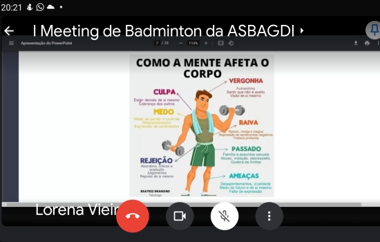 noite, mental, sade, tera-feira, falar, sobre, ontem, Esportivo, palestrante, Psiclogo, Assim, Mental, cuidado, parado, mesmo, pensar, iniciou-se